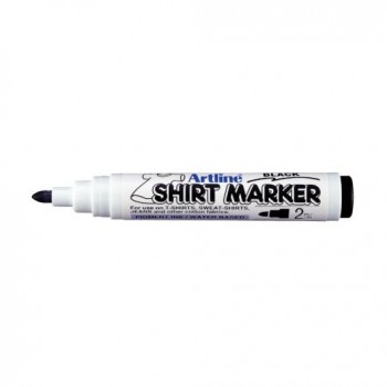 Μαρκαδόροι Υφάσματος Artline T-Shirt marker EKT-2 (2mm, Μαύρο)