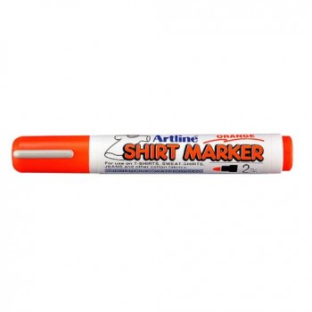Μαρκαδόροι Υφάσματος Artline T-Shirt marker EK-2 (2mm, Πορτοκαλί)