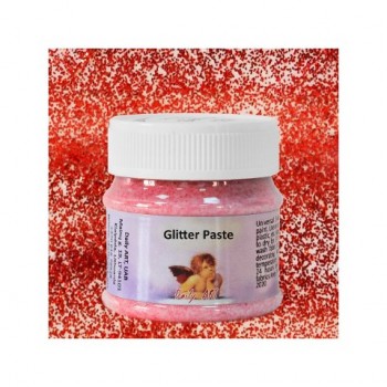 Glitter Paste DailyArt 50ml, Red