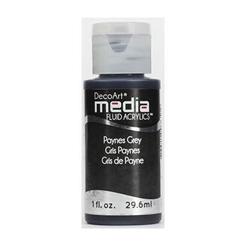 DecoArt Media Fluid Acrylics - Payne's Grey