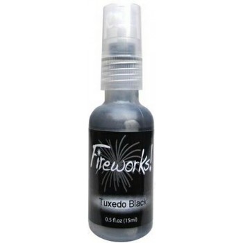 Mists Memento Fireworks Spray Ink 15ml (Tsukineko), Tuxedo Black
