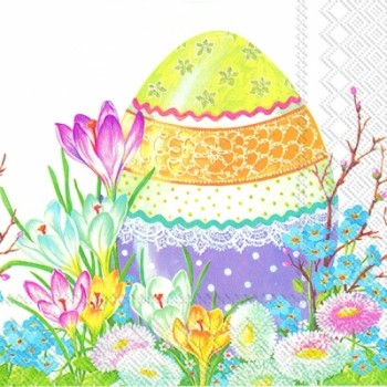 Πασχαλινή Χαρτοπετσέτα για Decoupage, Decorative Easter Egg / IHR-L-599000