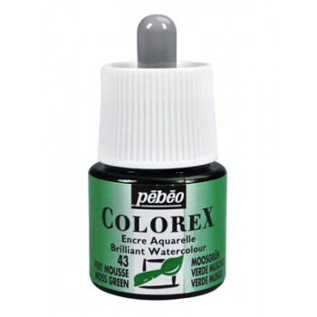 Watercolor Ink Colorex Pebeo 45ml, Moss Green