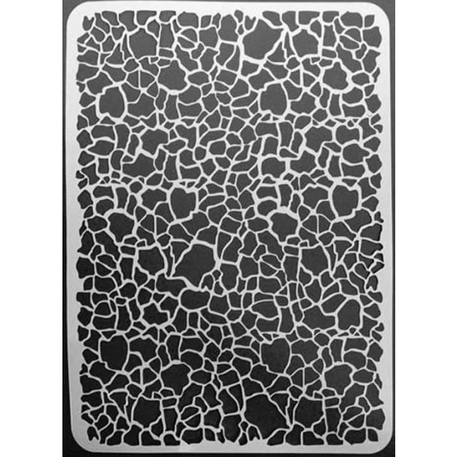 Στένσιλ (Stencil) Ζωγραφικής 30x21cm, Crackle / 05150706