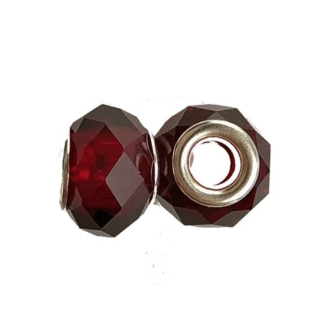 Modular Χάντρα Crystal Red 10 x 14 mm (10τεμ)