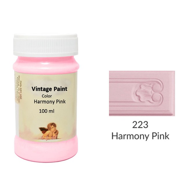 Vintage Paint Daily Art 100ml, Harmony Pink