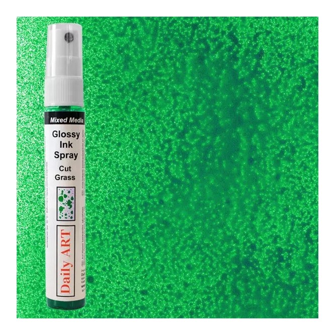 Mixed Media Glossy Ink Spray 30ml DailyArt, Cut Grass