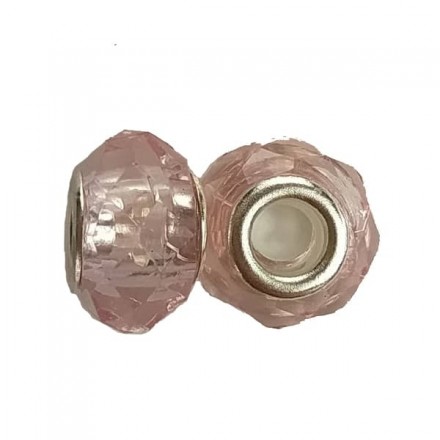 Modular Χάντρα Crystal Pink 10 x 14 mm (10τεμ)