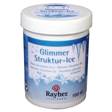 Glimmer Struktur Ice Paste 118ml, Πάστα για εφέ πάγου με mica
