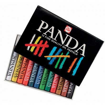Σετ Λαδοπαστέλ Talens Panda 400C12, 12 χρωμάτων