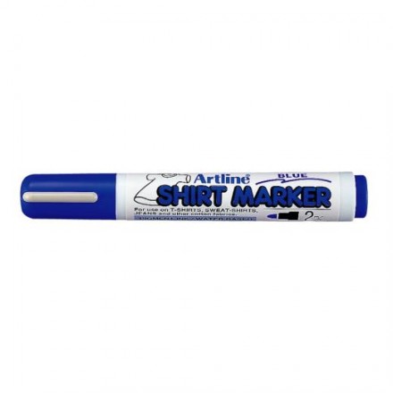 Μαρκαδόροι Υφάσματος Artline T-Shirt marker EK-2 (2mm, Μπλε)