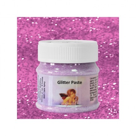 Glitter Paste DailyArt 50ml, Fuchsia