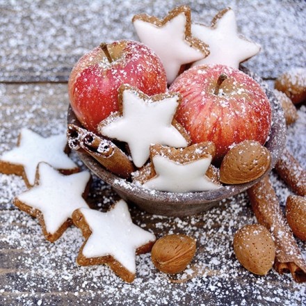 Χριστουγιεννιάτικη Χαρτοπετσέτα για Decoupage, Apples & Cookies / 33311955