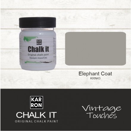 Χρώμα Κιμωλίας Chalk it Karron 200ml,  Elephant Coat