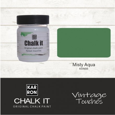Χρώμα Κιμωλίας Chalk it Karron 200ml, Misty Aqua