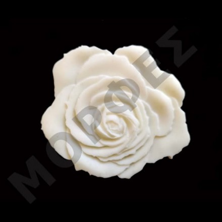 Διακοσμητικό Ελαστικής Ρητίνης "Τριαντάφυλλο" 7cm