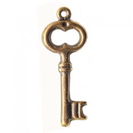 Vintage Μεταλλικό κλειδί 2x5cm