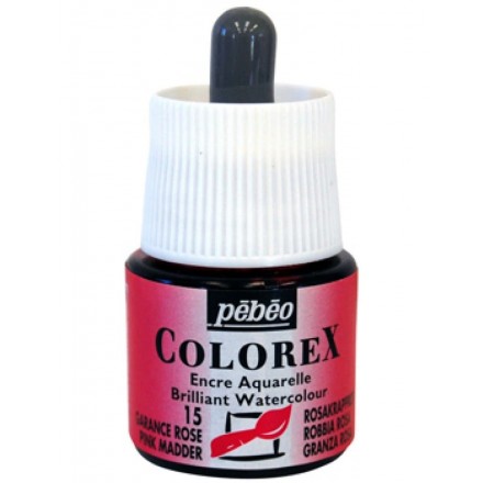 Watercolor Ink Colorex Pebeo 45ml, Madder Pink