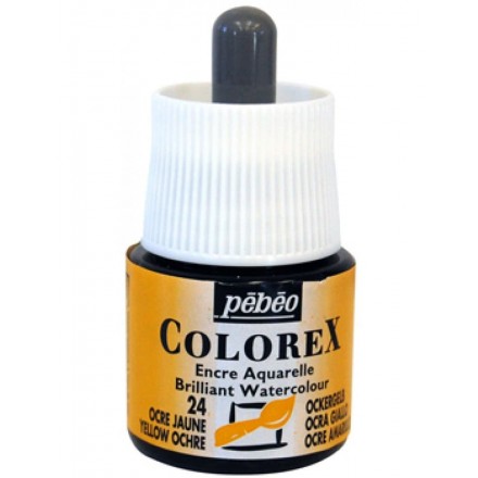 Watercolor Ink Colorex Pebeo 45ml, Yellow Ochre